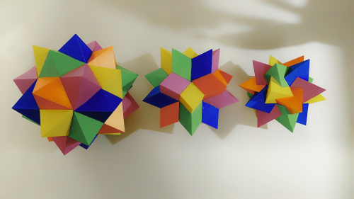 I built some of my polyhedra 