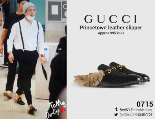 BTS ( #V ) Airport Style #GUCCI