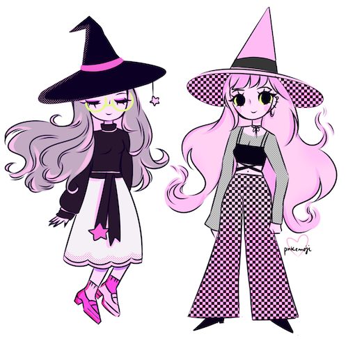 pnkemoji:witchy gals