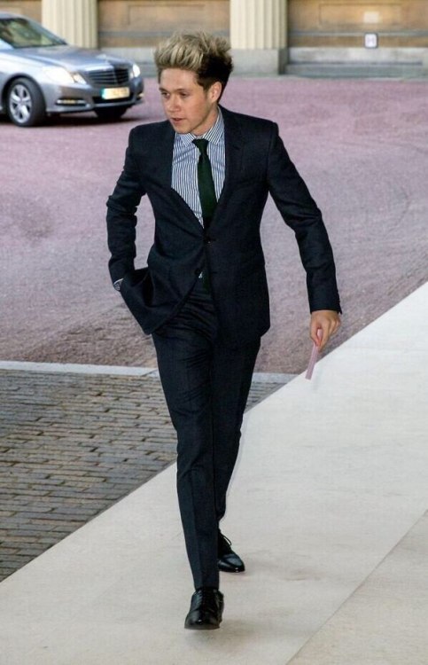 direct-news:Niall at the Irish Community Reception at Buckingham Palace (25/03/2014)