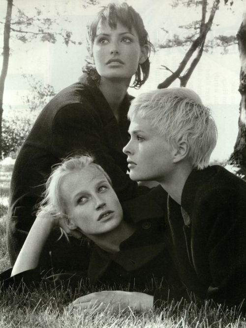 Vogue Italia September 1996 Tender Look Photo Steven Meisel Editor Brana Wolf Models Elsa Benitez, E