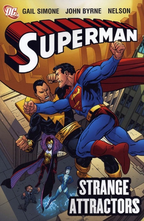 johnbyrnedraws: Superman: Strange Attractors TPB cover by John Byrne. 2006.