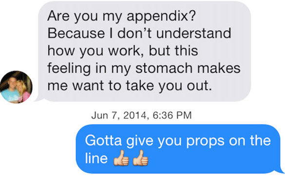 Blogologues — Tinder: The Best and Worst Pick-Up Lines
