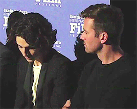 bowie28:  Armie and Timmy at Santa Barbara International Film Festival 2017