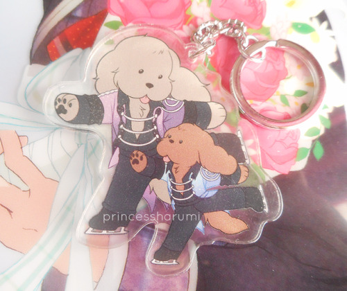 princessharumi: My Viktuuri Food and Poodle charms are here! As well as a restock of the Bunny charms! Some quantity is very limited so get yours while you can here at my shop: http://catscrown.tictail.com/  I will start sending out charms for those