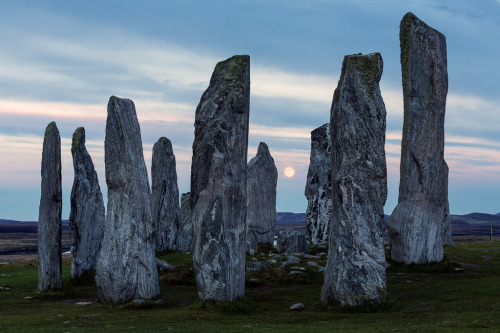 wanderthewood:Callanish stones, Isle of Lewis, Scotland by Ray Bradshaw