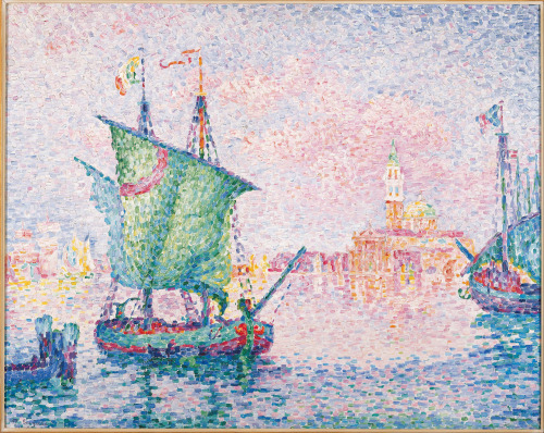 Venice, the Pink Cloud, 1909, Paul Signac, 1909