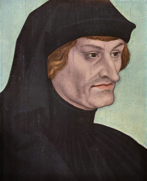 Lucas Cranach the Elder (c. 1472–1553) - Portrait of Rudolph Agricola