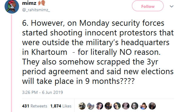 gahdamnpunk: If you haven’t heard there is a literal massacre going on in Sudan.