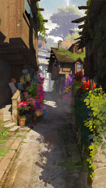 thecollectibles:Small Town byZhiqiang Qin
