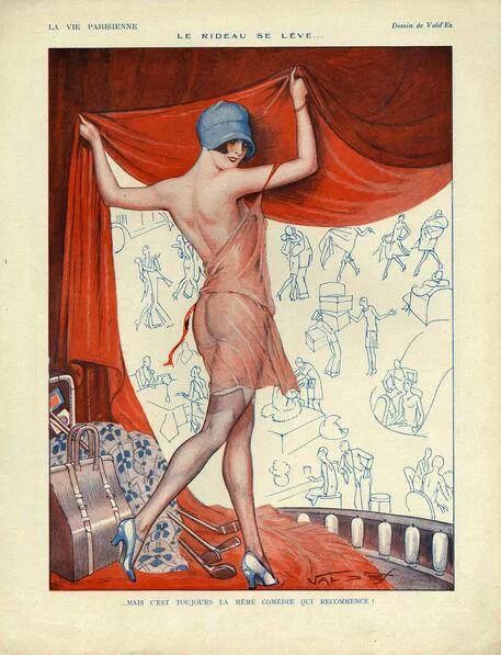 fuckyeahmodernflapper:  La Vie Parisiene, 1927. 