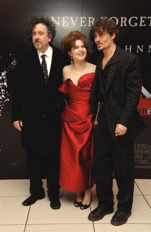 johnnydepplovely:Sweeney Todd London premiere