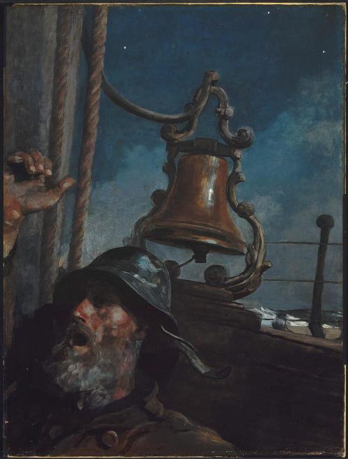 artist-homer: The Lookout – “All’s Well”, 1896, Winslow HomerMedium: oil,can