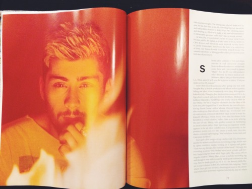 buzing: Zayn Malik xx FADER magazine ✨ 