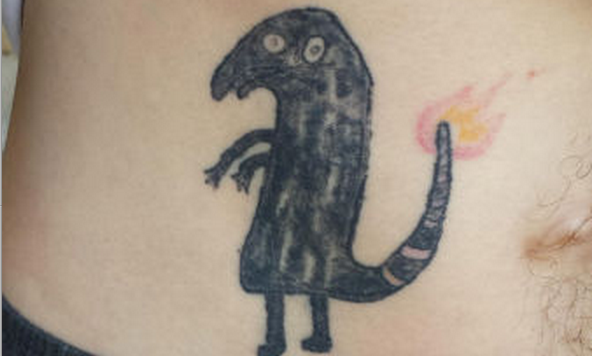 scifiseries:  Bad Pokemon Tattoo Becomes the Next Coolest Thing
