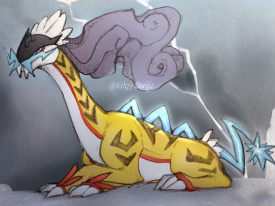 Pokemon Raging Bolt - Paradox Raikou