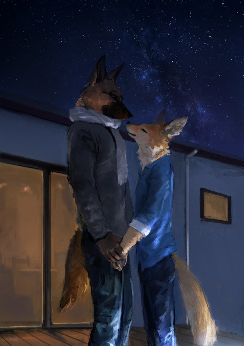 racoonwolf:I’m yours now(commission)