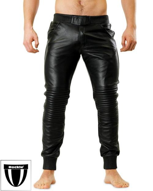 BOCKLEDER.DE Lederhose Lederjeans Jpggers Tube