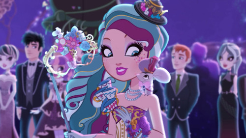 Madeline Hatter (Ever After High) is a gay trans girl with schizophrenia.- submitted by anonymous