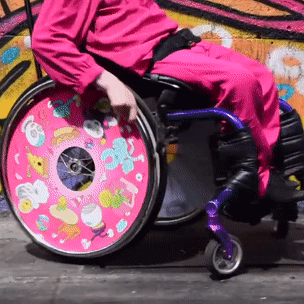 If You Can't Stand Up- Stand Out (Izzy Wheels) By Ailbhe Keane