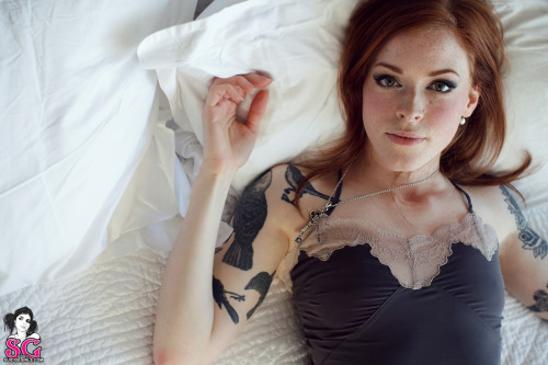 AnnaLee Suicide Girl, beautiful, sensuous redhead. Not sure whether she’s from Ireland or Scotland…  Would Go for Scotland but read somewhere that she’s actually Irish…  Anyway, absolutely beautiful