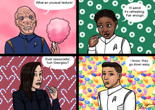 Jett Reno: Candy Stylist Created for Star Trek Potluck 2021! @startrekpotluck