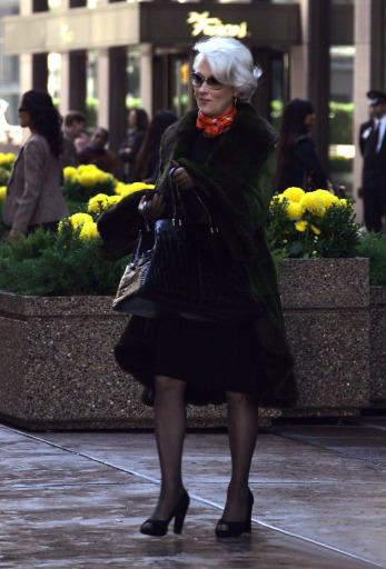 Miranda Priestly's World — This outfit from the Devil Wears Prada features  a...