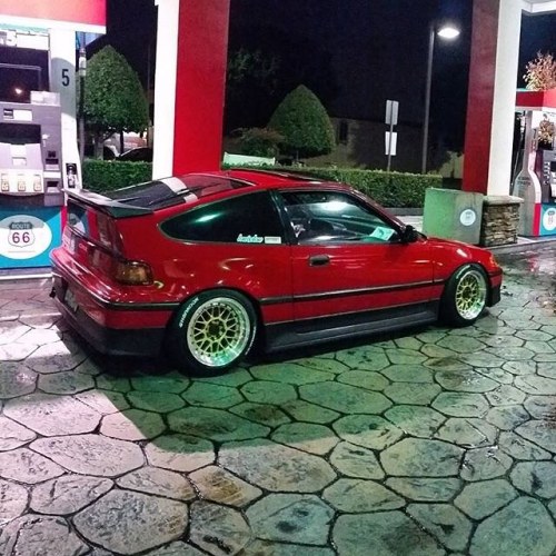 radracerblog:  Honda CRX Si 