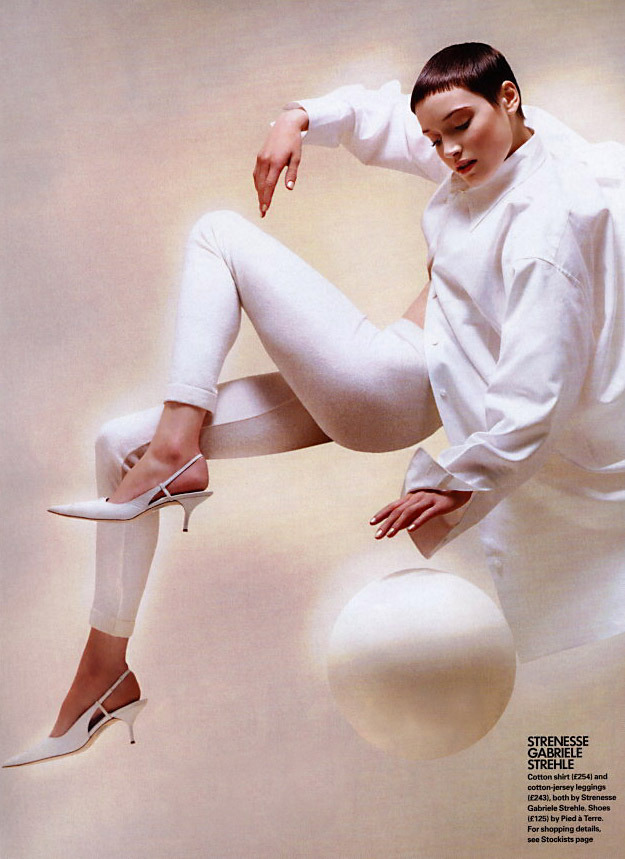 mariah-do-not-care-y:  Elle UK March 2002 Pure Romance Photography by Camilla Akrans