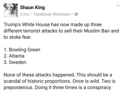 ithelpstodream:Meanwhile white men caught preparing terrorist attacks are not charged under terrorism laws.