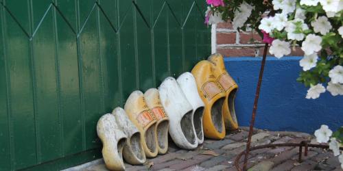 wooden shoes