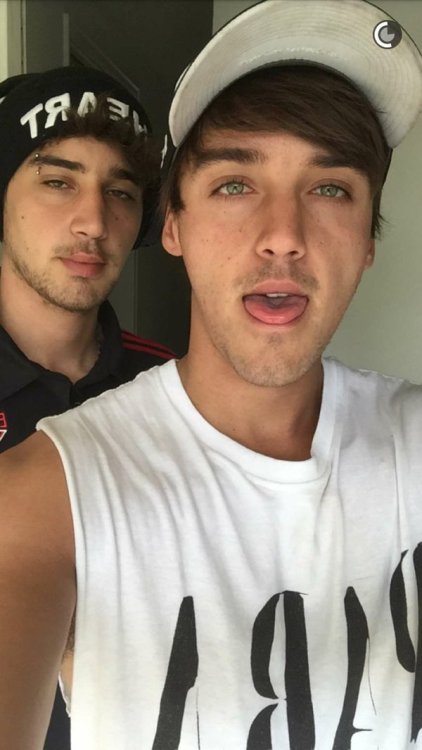 Beau posted this pictures on Snapchat
