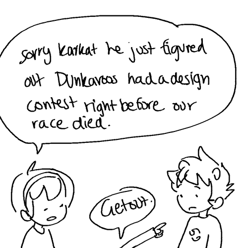         idk i hit a signifigant amount of followers and wanted to celebrate with one sided dave<>karkat