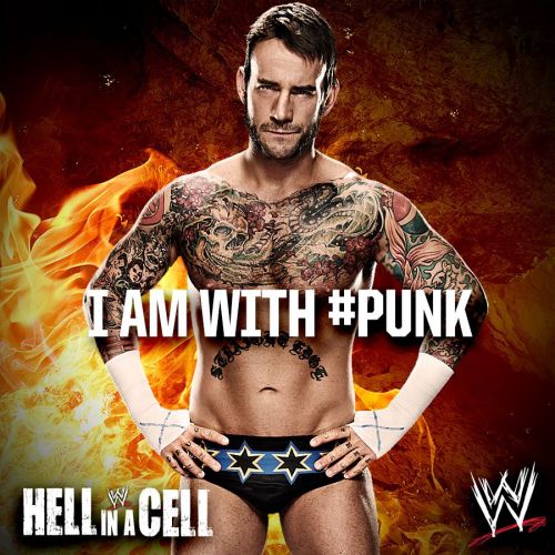 cm-punker-deactivated20180917:  I am with #Punk at Hell In a Cell 