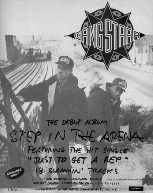 Gang Starr | ‘Step In The Arena’ | 1.15.91 | Chysalis