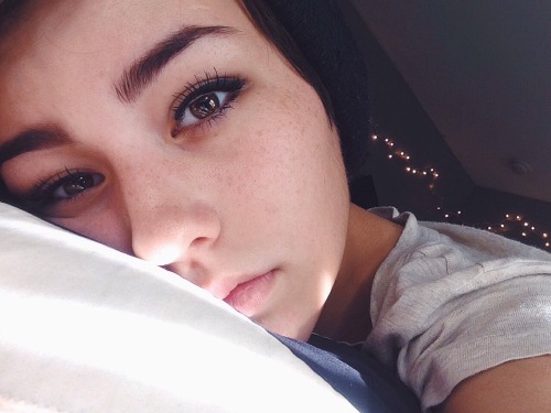 XXX auburnbrown:my freckles look so dark  photo