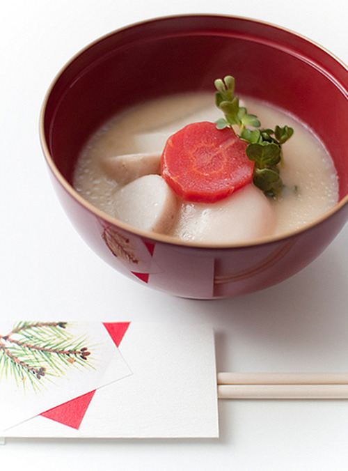 Ozoni: A Traditional Japanese Soup Containing Mochi / Tokyo Pic