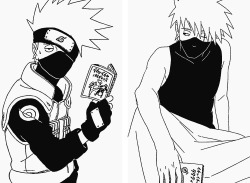  Kakashi Hatake + Icha Icha books ↳ Requested by anon 