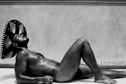 latinobugchaser:  Reblogging this not because it necessarily make my dick hard, but because it’s a beautiful black and white photo of an interesting concept I’ve not seen before: a naked charro. 