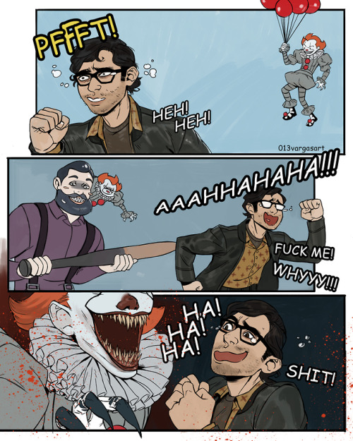 013vargasart: You kids got weird… (A.K.A Bill Hader laughing while being terrified is best)