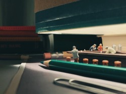 itscolossal:  Miniature Scenes Set Amongst