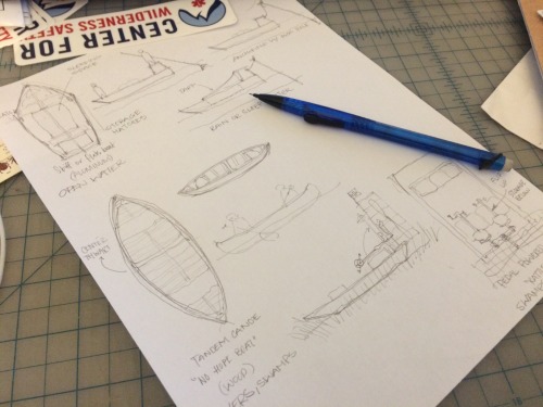 So instead of doing anything I’m supposed to today, I have been designing boats for my apparently-no