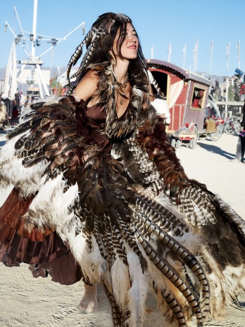 …feathers on the playa…. 