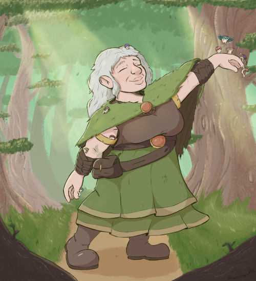 The Piece For My New DnD Character Ednys SporeFist Is Done!