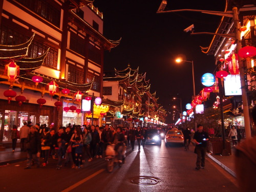 pansophtravels:chinese new year in shanghai 31/1/2014