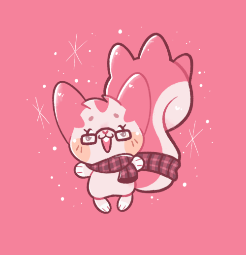 ko-fi commission for @gaykryfi on twitter. i have a weakness for pink pokemon ♡＼(￣▽￣)／♡ ☆*:.Commissi