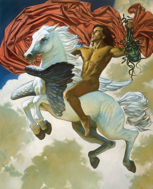 antonio-m:‘Perseus on Pegasus’ by John