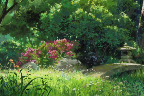 russian-blue:  Scenery from The Borrower Arrietty (Studio Ghibli) 