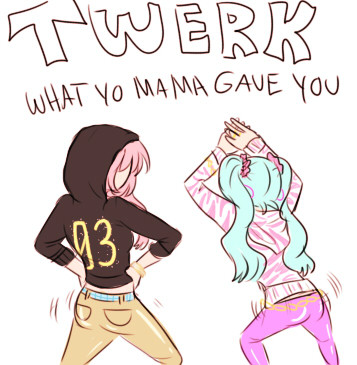 askvocaderps:  [MUFFLED NEGITORO TWERKING IN THE DISTANCE]   