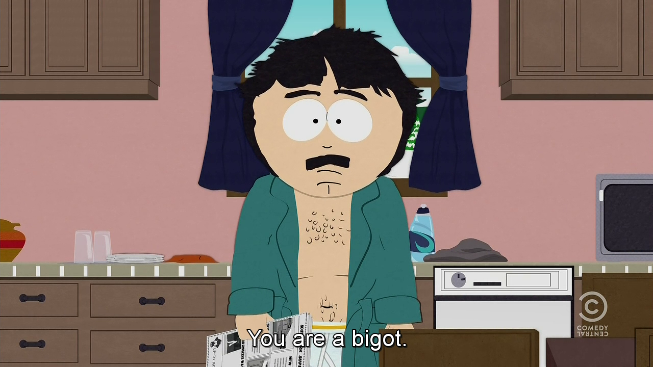 feminized-society:  takashi0:  I fucking love South Park.  As someone who is agender,